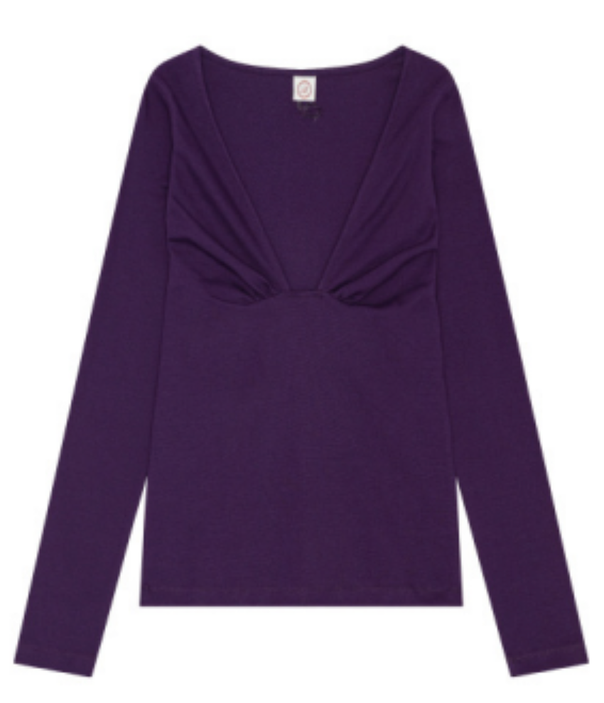 JUNE SQUARE NECK L.S