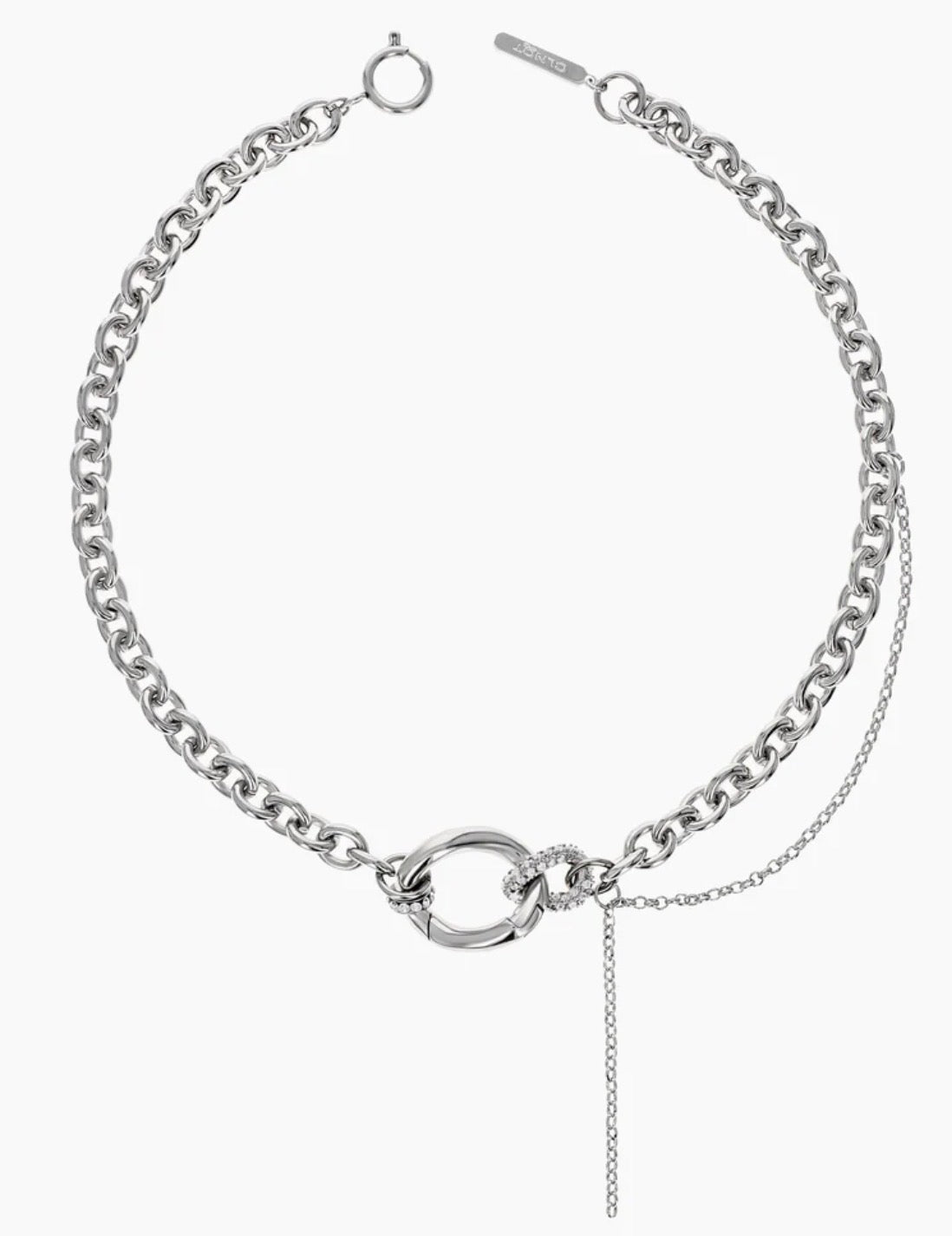 BRETT NECKLACE PALLADIUM