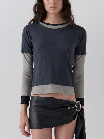 TRIPLE TEE IN GREY